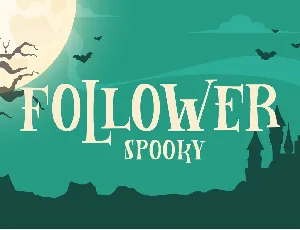 Follower Spooky Font