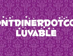 Fontdinerdotcom Luvable