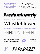 Pensum Sans Family font