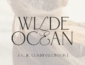 Wilde Ocean font