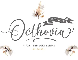 Octhovia Duo font