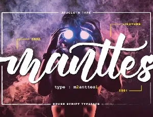 Manttes Script Free font