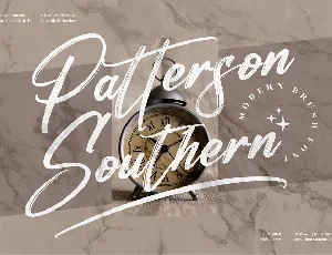 Patterson Southern font