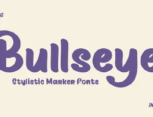 Bullseye font