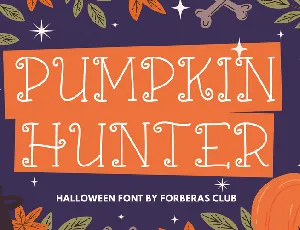 Pumpkin Hunter font