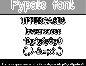 Pypats font