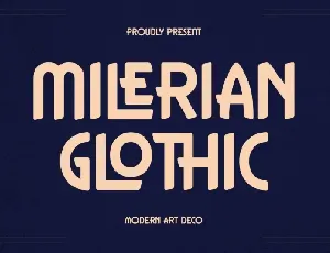 Milerian Glothic font