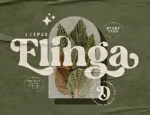 Elinga Classy Serif font