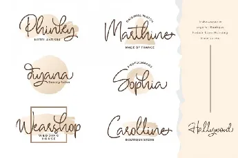 Hallywood Handwritten font