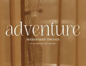 NT Adventure font