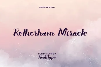 RotherhamMiracleDemo font