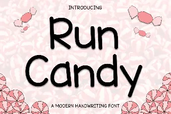 Run Candy font