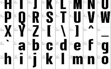 Moblick font