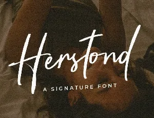 Herstond font