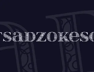 itsadzokeS02 font