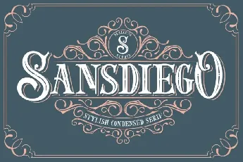 Sansdiego font