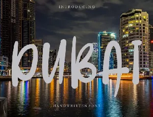 Dubai font