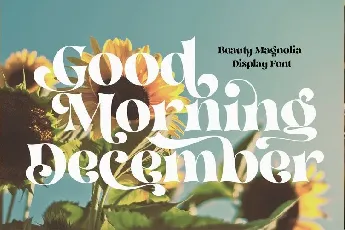 Beauty Magnolia Serif font