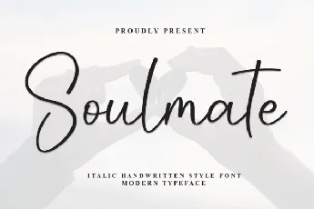 Soulmate Script font