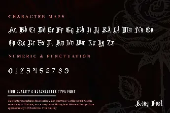 Black Rose font