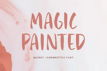 Magic Painted font