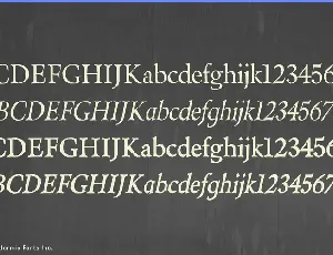 Berylium font