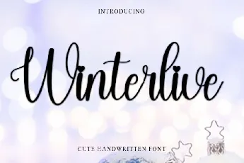 Winterlive Typeface font