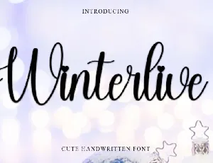 Winterlive Typeface font