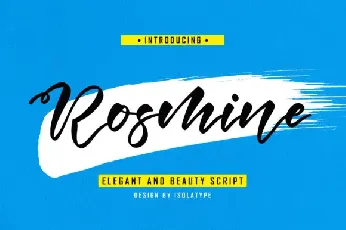 Rosmine font