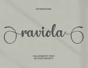 Raviola font