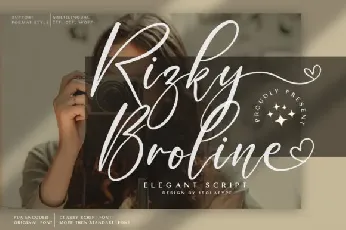 Rizky Broline font