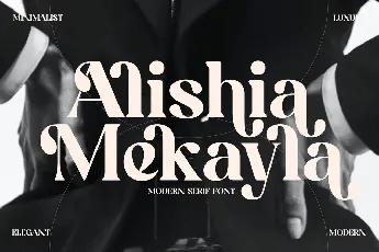 Alishia Mekayla font