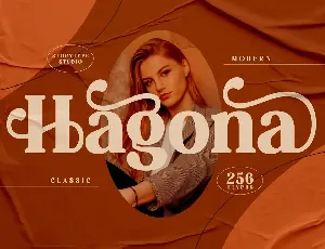 Hagona Classy Serif font