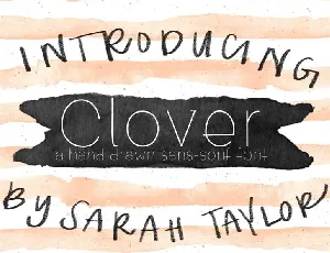 Clover font