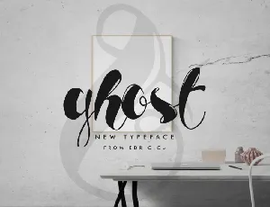 Ghost font