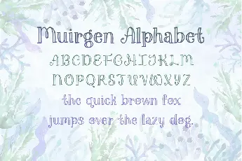 Muirgen font