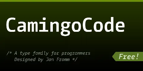 CamingoCode font