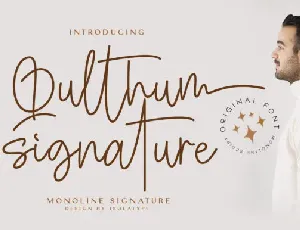 Qulthum font