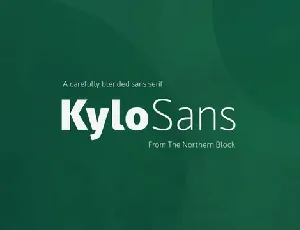 Kylo Sans Family font