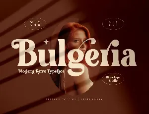 Bulgeria Classy Serif font