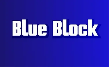 Blue Block font