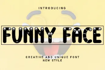 Funny Face Display font