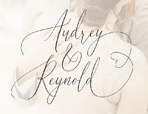 Audrey & Reynold Calligraphy font