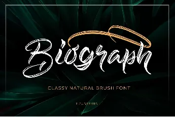 Biograph font