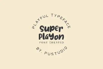 SuperPlayon font