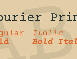 Courier Prime font