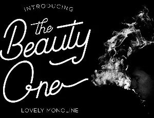 Beauty One Stylish font