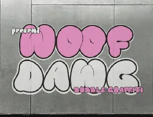 Woof Dawg font