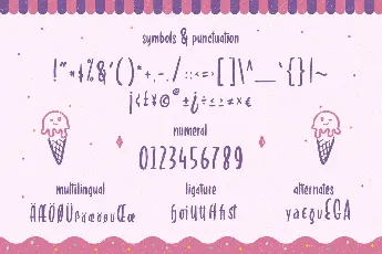 Sundae Bite Free Trial font