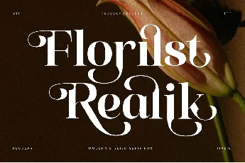 Florilst Realik font